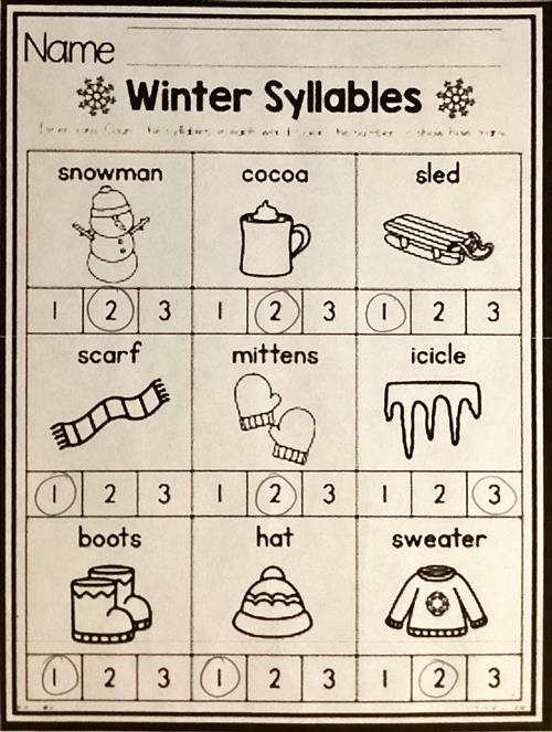 syllables